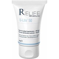 Menarini Relife U-Life 50 Foot Cream 30ml - Άνυδρη Πάστα Ποδιών για την Καταπολέμηση της Τοπικής Υπερκεράτωσης Αποφολιδωμένου Δέρματος με 50% Ουρία