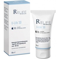 Menarini Relife U-Life 30 24H Hand Cream 50ml - Ενυδατική & Καταπραϋντική Κρέμα Χεριών Μακράς Διάρκειας με 30% Ουρία για Ξηρό & Τραχύ Δέρμα