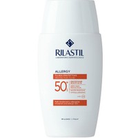 Rilastil Allergy Protective Fluid Spf50+, 50ml - Λεπτόρρευστο, Προστατευτικό Γαλάκτωμα Προσώπου & Σώματος, Πολύ Υψηλής Αντηλιακής Προστασίας, Κατάλληλο για Ευαίσθητες Επιδερμίδες, με Τάση Αλλεργίας