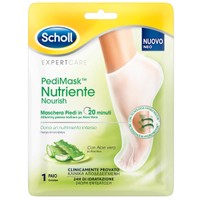 Scholl Expert Care Pedimask Nourish Aloe Vera 1 Ζευγάρι - Θρεπτική 20λεπτη Μάσκα Ποδιών με Αλόη για 24ωρη Ενυδάτωση