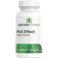 Green Forest Vitamins Pali Effect 60veg.caps - Συμπλήρωμα Διατροφής Ρίζας Γλυκόριζας, Εκχυλίσματος Αλθαίας & Αλόης με Φλοιό Φτελιάς για την Αντιμετώπιση της Παλινδόμισης, Καούρας & Φουσκώματος