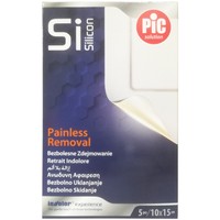 Pic Solution Si Silicon Painless Removal Strips 5 Τεμάχια - 10x15cm - Αδιάβροχα Αυτοκόλλητα Επιθέματα με Τεχνολογία Σιλικόνης για Εύκολη Αφαίρεση