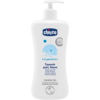 Chicco Baby Moments 0m+ No Tears Shampoo 300ml - Σαμπουάν για Βρέφη Κατάλληλο από τη Γέννηση που δεν Ερεθίζει τα Μάτια