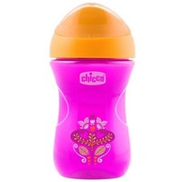 Chicco Easy Cup 2in1 Mix & Match 12m+ Μωβ 266ml - Πλαστικό Εκπαιδευτικό Κύπελλο με Σκληρό Στόμιο & Δυνατότητα Αφαίρεσης της Βαλβίδας