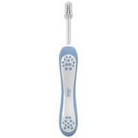 Chicco First Milk Teeth Toothbrush 6-36m 1 Τεμάχιο - Σιελ - Παιδική Οδοντόβουρτσα για τα Πρώτα Νεογιλά Δοντάκια