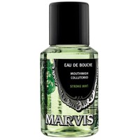 Marvis Mouthwas Strong Mint 30ml - Στοματικό Διάλυμα με Μέντα σε Συσκευασία Ταξιδιού