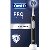 Oral-B Pro Series 1 Black Electric Toothbrush 1 Τεμάχιο - Ηλεκτρική Οδοντόβουρτσα με Χρονοδιακόπτη & Αισθητήρα Πίεσης για Προστασία των Ούλων