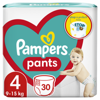 Pampers Pants Νο4 (9-15kg) 30 πάνες Βρακάκι - 