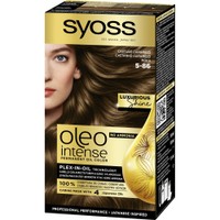 Syoss Oleo Intense Permanent Oil Hair Color Kit 1 Τεμάχιο - 5-86 Μόκα - Επαγγελματική Μόνιμη Βαφή Μαλλιών για Εξαιρετική Κάλυψη & Έντονο Χρώμα που Διαρκεί, Χωρίς Αμμωνία
