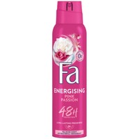 Fa Energising Pink Passion 48h Tea Rose Scent Deodorant Spray 150ml - Αποσμητικό Spray με Άρωμα Ροζ Τριαντάφυλλο Χωρίς Άλατα Αλουμινίου για Προστασία Έως & 48 Ώρες