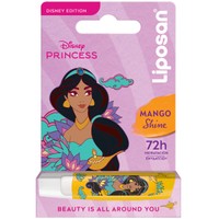 Liposan Disney Edition Princess Jasmin Lip Balm 4.8g - Mango Shine - Ενυδατικό, Περιποιητικό Βάλσαμο Χειλιών με Διακριτικό Άρωμα Λαχταριστών Μάνγκο