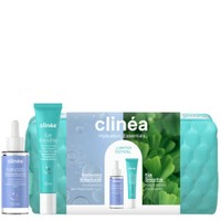 Clinéa Promo Limited Edition Hyaluronic Waterbomb 30ml & Eye Smoothie 15ml  & Δώρο Νεσεσέρ 1 Τεμάχιο - Ενυδατικός & Καταπραϋντικός Ορός Προσώπου με Υαλουρονικό Οξύ & Έλαιο CBD & Ενυδατική Κρέμα Ματιών για τους Μαύρους Κύκλους