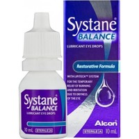 Alcon Systane Balance 10ml - Λιπαντικές Οφθαλμικές Σταγόνες Κατά της Ξηροφθαλμίας για Ανακούφιση από το Αίσθημα Καύσου & των Ερεθισμών