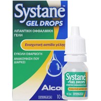 Systane Lubricant Gel Drops 10ml - Λιπαντική Οφθαλμική Γέλη για Ανακούφιση από την Ξηροφθαλμία