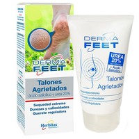Herbitas Derma Feet Talones Argietados Urea 20% 60ml - Ενυδατική Κρέμα Ποδιών με 20% Ουρία & Τριανταφυλλιά