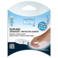 Herbi Feet Dupligel Toe Speader & Bunion Protector One Size 1 Τεμάχιο - Διαχωριστικό Δακτύλων & Προστατευτικό για το Κότσι