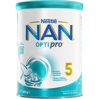 Nestle NAN Optipro 5 400gr - Ρόφημα Γάλακτος σε Σκόνη Εμπλουτισμένο με Βιταμίνες & Μέταλλα, Κατάλληλο Από τον 3ο Χρόνο