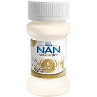 Nestle NAN Supreme Pro 1, 70ml - Γάλα 1ης Βρεφικής Ηλικίας Έτοιμο Προς Κατανάλωση σε Αποστειρωμένα Μπουκάλια με 6 ΗΜΟ, Ενεργές Καλλιέργειες Προβιοτικών & Εύκολα Απορροφήσιμη Πρωτεΐνη για Βρέφη από τη Γέννηση Έως τον 6° Μήνα