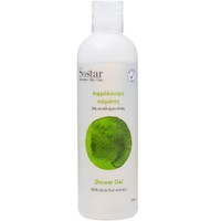 Sostar Natural Shower Gel 250ml - Αφρόλουτρο με Έλαια Ελιάς & Αμινοξέα Κολλαγόνου