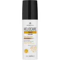 Heliocare 360 Gel Oil Free Spf50+ Color Bronze Intense Tinted Matte Finish Sunscreen 50ml - Αντηλιακό Προσώπου Υψηλής Προστασίας με Χρώμα & Ματ Φινίρισμα