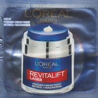Δείγμα L'oreal Paris Revitalift Laser Retinol & Niacinamide Pressed Night Cream 1ml - 