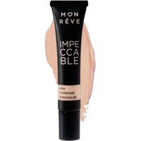 Mon Reve Impeccable High Coverage Concealer 8ml - No 101 - Υγρό Κονσίλερ Υψηλής Κάλυψης με Ματ Τελείωμα