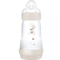 Mam Easy Start Anti-Colic Plastic Bootle 2m+, 260ml, Κωδ 351SUc - Κρεμ 2 - Μπιμπερό Πολυπροπυλενίου με Θηλή Σιλικόνης Μεσαίας Ροής & Σύστημα Κατά των Κολικών