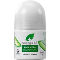 Dr Organic Aloe Vera Deodorant 50ml - Αποσμητικό με Βιολογική Αλόη Βέρα