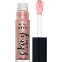 Mon Reve Shiny Lips 8ml - 04 Twinkle - Ενυδατικό, Ultra-Shiny Lip Gloss Μεγάλης Διάρκειας