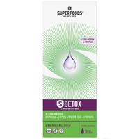 Superfoods S Detox 300ml - Συμπλήρωμα Διατροφής Φυτικών Εκχυλισμάτων σε Πόσιμο Υγρό για Αποτοξίνωση & Έλεγχο Βάρους με Γεύση Μούρων & Φράουλας
