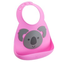 MakeMyDay Baby Bib Κωδ 70117, 1 Τεμάχιο - Koala - Σαλιάρα Σιλικόνης για Ηλικίες από 6 Μηνών