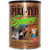 Natures Plus Spiru-Tein Sport Turbo Συμπλήρωμα Διατροφής για Ενέργεια, Αντοχή & Μυϊκή Δύναμη σε Σκόνη με Γεύση Σοκολάτας 1024gr