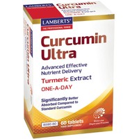 Lamberts Curcumin Ultra 60tabs - Συμπλήρωμα Διατροφής Εκχυλίσματος Κουρκουμά για την Αντιμετώπιση των Χρόνιων Φλεγμονωδών Παθήσεων Ειδικά Σχεδιασμένο για Μέγιστη Απορρόφηση