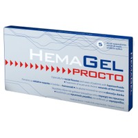 HemaGel Procto 5 Τεμάχια - Υπόθετα Ορθού για Ραγάδες, Πληγές & Αιμορροΐδες