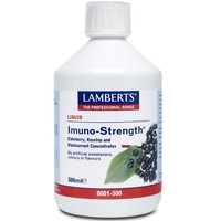 Lamberts Imuno-Strength Liquid 500ml - Συμπλήρωμα Διατροφής με Αντιοξειδωτική  Δράση για την Ενίσχυση του Ανοσοποιητικού Συστήματος