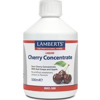 Lamberts Cherry Concentrate 500ml - Συμπλήρωμα Διατροφής με Αντιοξειδωτική Δράση για την Υποστήριξη του Καρδιαγγειακού Συστήματος