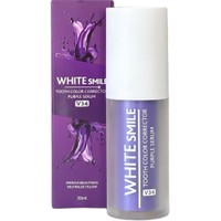 White Smile Tooth Color Corrector Purple Serum 30ml - Διορθωτικός Μωβ Ορός Λεύκανσης Δοντιών που Εξουδετερώνει τα Κίτρινα Στίγματα