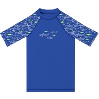 SlipStop Ocean Sharks UV Shirt Κωδ 82161, 1 Τεμάχιο - 2 to 3 Years (92-98cm) - Παιδική Μπλούζα με Αντηλιακή Προστασία