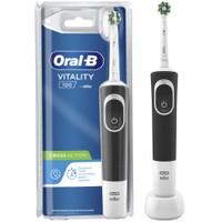 Oral-B Vitality 100 Cross Action 1 Τεμάχιο - Black - Επαναφορτιζόμενη Ηλεκτρική Οδοντόβουρτσα