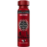 Old Spice The White Wolf, The Witcher Limited Edition, 48h Deodorant Body Spray 150ml - Αποσμητικό Spray Σώματος για Άνδρες με Άρωμα Γκρέιπφρουτ, Σαγκουίνι & Νότες Musk