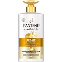 Pantene Pro-V Active Nutri-Plex Repair & Protect Conditioner for Weak, Damaged Hair 500ml - Μαλακτική Κρέμα Αναδόμησης & Προστασίας με Σύμπλεγμα Θρέψης για Αδύναμα, Ταλαιπωρημένα Μαλλιά, με Αντλία