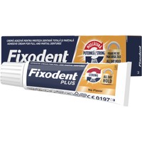 Fixodent Plus Strong Bite 40g - Στερεωτική Κρέμα με Δυνατό Κράτημα για Ολικές & Μερικές Οδοντοστοιχίες Χωρίς Γεύση
