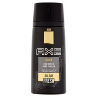 Axe Gold Body Spray All Day Fresh 150ml - Αποσμητικό Φρεσκάδας με Σαγηνευτικό Άρωμα