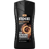 Axe Dark Temptation Bodywash XL Total Relax 400ml - Αφρόλουτρο με Ακαταμάχητο Άρωμα Σοκολάτας