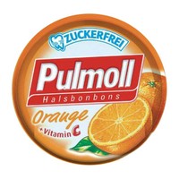 Pulmoll Candies with Orange & Vitamin C 45gr - Καραμέλες με Πορτοκάλι & Βιταμίνη C