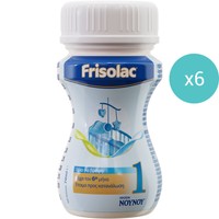 Nounou Frisolac 1 Ready For Consumption Milk 420ml (6bottlesx70ml) - Γάλα 1ης Βρεφικής Ηλικίας Έτοιμο Προς Κατανάλωση, για Βρέφη από τη Γέννηση Έως τον 6° Μήνα