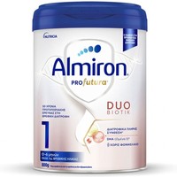 Nutricia Almiron Profutura Duo Biotic 1, 800g - Γάλα 1ης Βρεφικής Ηλικίας για Υγιή, Τελειόμηνα Βρέφη Από 0-6 Μηνών Χωρίς Φοινικέλαιο