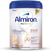 Nutricia Almiron Profutura Duo Biotic 2, 800g - Γάλα 2ης Βρεφικής Ηλικίας για Υγιή, Τελειόμηνα Βρέφη Από 6-12 Μηνών Χωρίς Φοινικέλαιο