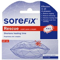 SoreFix Rescue Cold Sore Cream 6ml - Κρέμα Επούλωσης για τον Επιχείλιο Έρπη