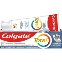 Colgate Total Advanced Enamel Strength 75ml - Οδοντόκρεμα για την Επιδιόρθωση του Σμάλτου με 24ωρη Αντιβακτηριακή Προστασία